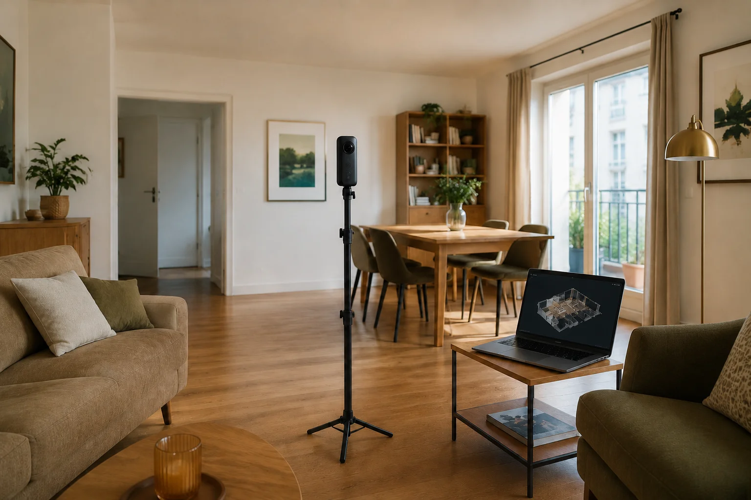 Appartement Duplex familial - Modélisation 360° en cours